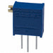 3296Z-1-101LF by Bourns Inc. - TRIMMER 100 OHM 0.5W PC PIN SIDE