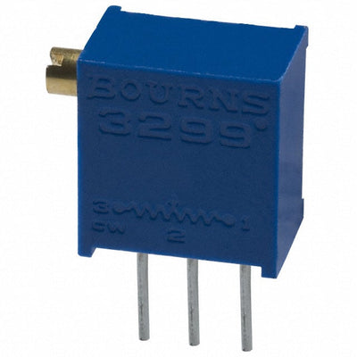 3299X-1-200LF by Bourns Inc. - TRIMMER 20 OHM 0.5W PC PIN SIDE