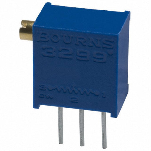 3299X-1-253 by Bourns Inc. - TRIMMER 25K OHM 0.5W PC PIN SIDE