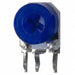 3306W-1-204 by Bourns Inc. - TRIMMER 200KOHM 0.2W PC PIN SIDE
