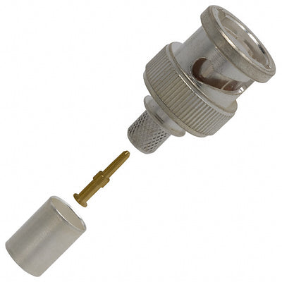 331350 by TE Connectivity Aerospace, Defense and Marine - CONNECTOR BNC PLUG STR 50 OHM CRIMP