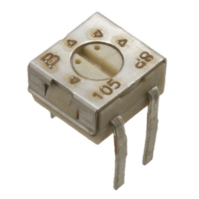 3314H-1-254 by Bourns Inc. - TRIMMER 250KOHM 0.25W PC PIN TOP