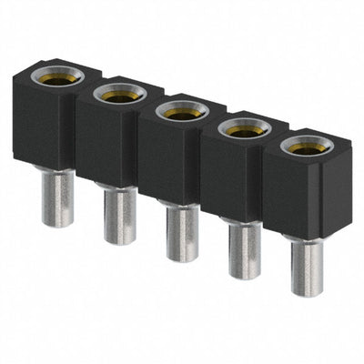 834-93-005-10-001000 by Mill-Max Manufacturing Corp. - CONNECTOR RECPT 5POS 0.1 GOLD PCB