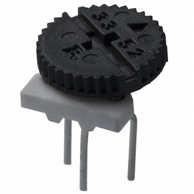 3352P-1-504LF by Bourns Inc. - THUMBWHEEL POT 500K OHM 0.5W TOP