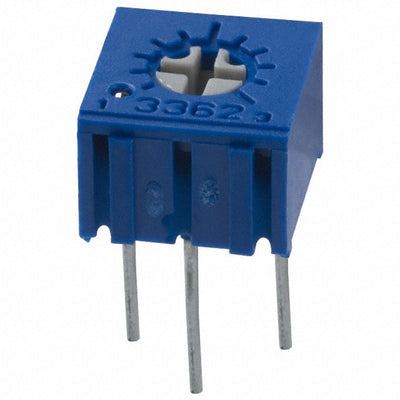 3362R-1-202 by Bourns Inc. - TRIMMER 2K OHM 0.5W PC PIN TOP