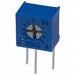 3362X-1-104 by Bourns Inc. - TRIMMER 100KOHM 0.5W PC PIN SIDE