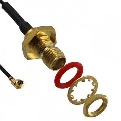 336309-12-0150 by Amphenol RF - CABLE ASSY AMC-SMA JACK-PLG 5.906