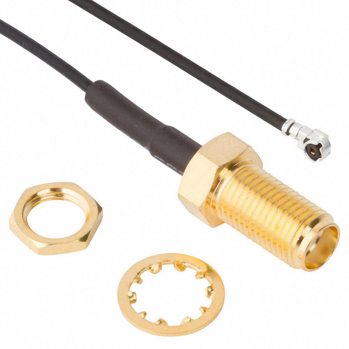 336313-14-0150 by Amphenol RF - CABLE ASSY AMC-SMA JACK-PLG 5.906