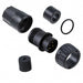 3382-4PG-315 by Conxall/Switchcraft - CONNECTOR PLUG MALE 4P GOLD SLDR CUP