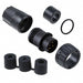 3382-4PG-3DC by Conxall/Switchcraft - CONNECTOR PLUG MALE 4P GOLD SLDR CUP