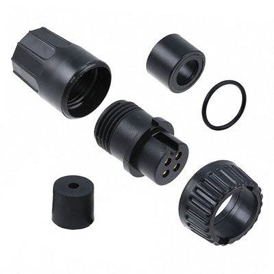 3382-4SG-330 by Conxall/Switchcraft - CONNECTOR PLUG FMALE 4P GOLD SLDR CUP