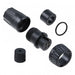 3382-4SG-330 by Conxall/Switchcraft - CONNECTOR PLUG FMALE 4P GOLD SLDR CUP