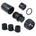 3382-4SG-3DC by Conxall/Switchcraft - CONNECTOR PLUG FMALE 4P GOLD SLDR CUP
