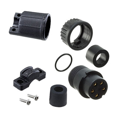 3382-5SG-530 by Conxall/Switchcraft - CONNECTOR PLUG FMALE 5P GOLD SLDR CUP
