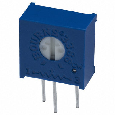 3386H-1-105LF by Bourns Inc. - TRIMMER 1M OHM 0.5W PC PIN SIDE