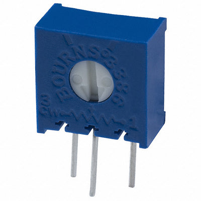 3386X-DF6-503 by Bourns Inc. - TRIMMER 50K OHM 0.5W PC PIN SIDE