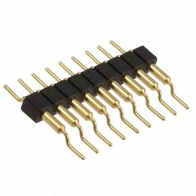 339-10-109-40-000000 by Mill-Max Manufacturing Corp. - CONNECTOR SHUNT 9POS INSUL 2.54MM GLD