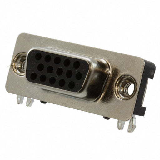 33DSMT1-E15SNCT by Conec - CONNECTOR D-SUB HD RCPT 15POS SMD R/A