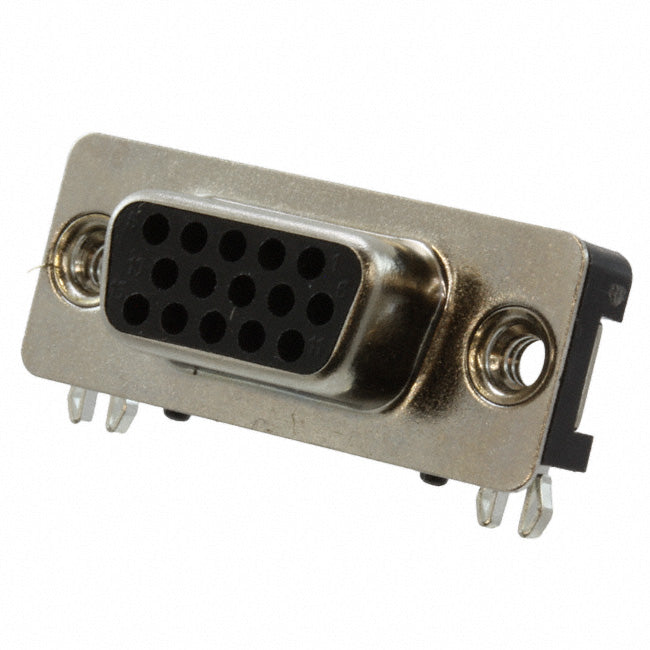 33DSMT1-E15SNCT by Conec - CONNECTOR D-SUB HD RCPT 15POS SMD R/A