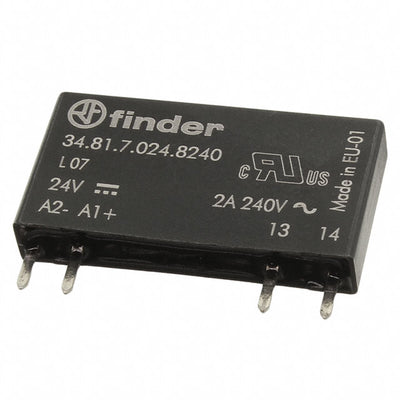 34.81.7.024.8240 by Finder Relays, Inc. - SOLIDSTATE RELAY SPST-NO 2A 12-275V