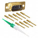 340100201BDEMA9PNMB by C&K - CONNECTOR D-SUB PLUG 9POS VERT CRIMP