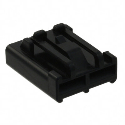 346027-1 by TE Connectivity AMP Connectors - CONNECTOR RECPT HSG 0.25 2POS BLACK