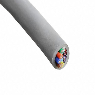 3469C SL005 by Alpha Wire - CABLE 9CON 28AWG SLATE SHLD 100