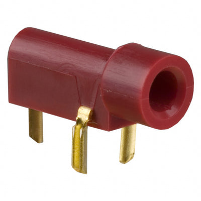 350180-2 by TE Connectivity AMP Connectors - CONNECTOR TIP JACK SOLDER RED