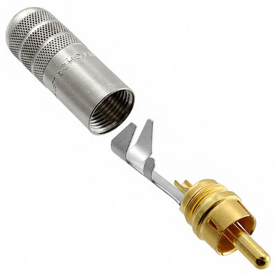 3502AAU by Switchcraft Inc. - CONNECTOR RCA PLUG MONO 2COND