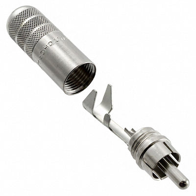 3502A by Switchcraft Inc. - CONNECTOR RCA PLUG MONO 2COND