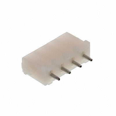 350430-4 by TE Connectivity AMP Connectors - CONNECTOR HEADER VERT 4POS 6.35MM