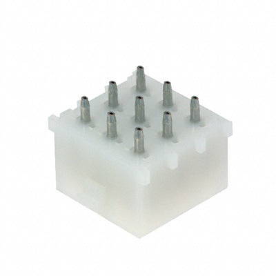 350763-5 by TE Connectivity AMP Connectors - CONNECTOR HDR 9POS 0.25 GOLD PCB