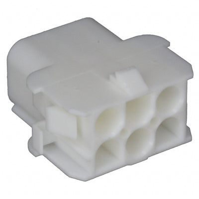 350781-1 by TE Connectivity AMP Connectors - CONNECTOR RECPT HSG 6POS