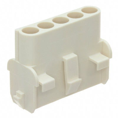 350810-2 by TE Connectivity AMP Connectors - CONNECTOR RECPT HSG 5POS 6.35MM
