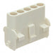 350810-2 by TE Connectivity AMP Connectors - CONNECTOR RECPT HSG 5POS 6.35MM