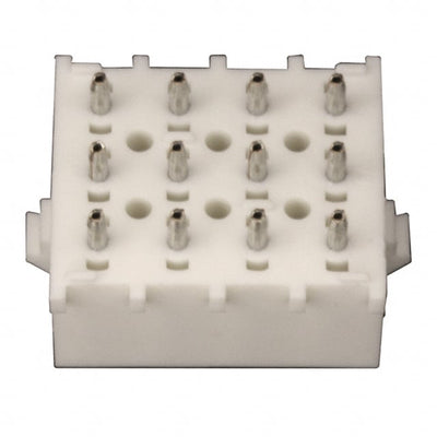 350829-4 by TE Connectivity AMP Connectors - CONNECTOR HDR 12POS 0.25 GOLD PCB