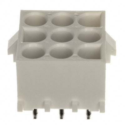 350835-1 by TE Connectivity AMP Connectors - CONNECTOR HDR 9POS 0.25 TIN PCB