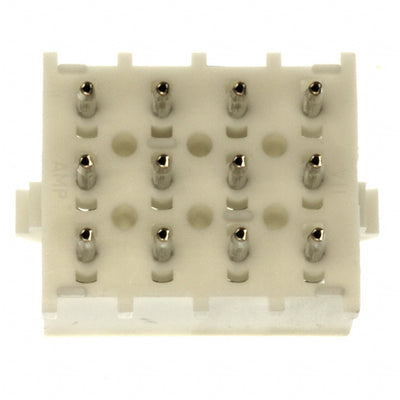 350836-1 by TE Connectivity AMP Connectors - CONNECTOR HDR 12POS 0.25 TIN PCB