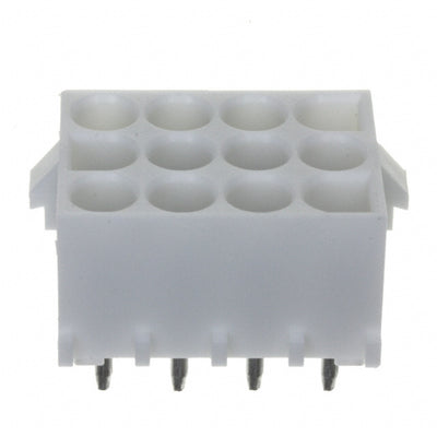 350836-4 by TE Connectivity AMP Connectors - CONNECTOR HDR 12POS 0.25 GOLD PCB