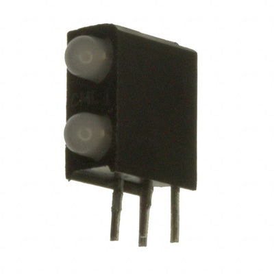 5530711F by Dialight - LED 2HI 3MM RED/GRN BICLR PC MNT