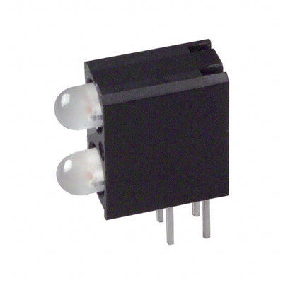 5530744F by Dialight - LED 2HI 3MM YEL/GRN BICLR PC MNT