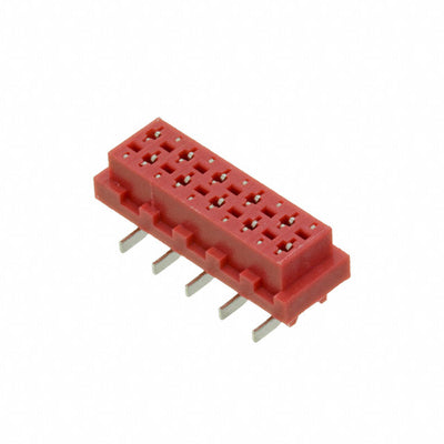 3521-10-0101-99 by CNC Tech - CONNECTOR RECPT 10POS 0.1 TIN SMD
