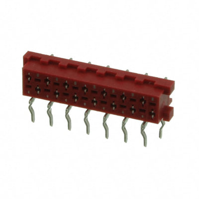 3521-14-0200-99 by CNC Tech - CONNECTOR RECPT 14POS 0.1 TIN PCB R/A