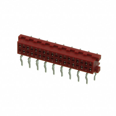 3521-18-0200-99 by CNC Tech - CONNECTOR RECPT 18POS 0.1 TIN PCB R/A