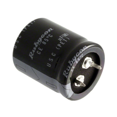 400USC150MEFCSN25X30 by Rubycon - ALUMIN CAP 150UF 20% 400V SNAP