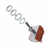 S331 by NKK Switches - SWITCH TOGGLE DPST 25A 125V