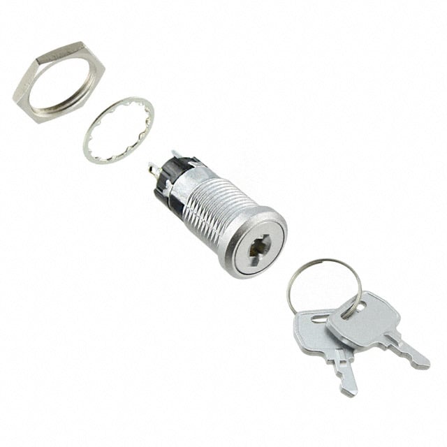SK12BAW01 by NKK Switches - SWITCH KEYLOCK 2POS SPDT 3A 125V