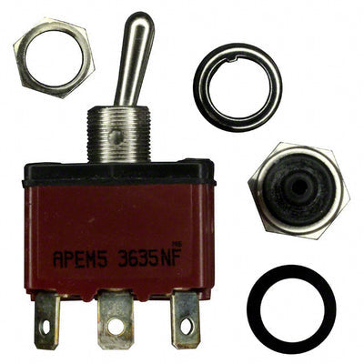 3635NF/2 by APEM Inc. - SWITCH TOGGLE SPDT 6A 250V