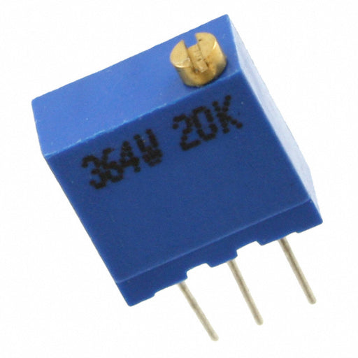 364W20K by Honeywell Sensing and Productivity Solutions - TRIMMER 20K OHM 0.5W PC PIN TOP