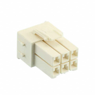368576-1 by TE Connectivity AMP Connectors - CONNECTOR PLUG HSG 6POS 3.96MM